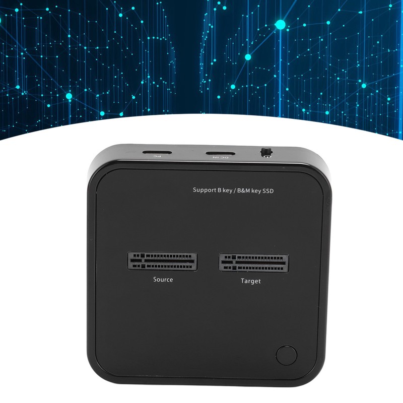 M.2 SSD Duplicator Dual Bay 5Gbps High Speed Offline Clone