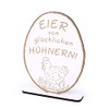 Stand Eggs of Happy Chickens - Chicken Egg Sale Sign