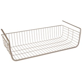 Spectrum Diversified Ashley Large Cabinet Shelf Basket, In-Cabinet Storage Shelf, Kitchen Cabinet & Pantry Organization & Storage, Bathroom Cabinet Basket