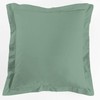 douceur d'intérieur, Lina Pillowcase 63 x 63 cm, Sage, 100%