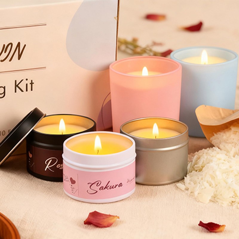 SHOWIN Candle Making Kit, DIY Candle Making Supplies for Adults,