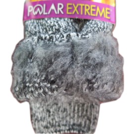 Polar Extreme Thermal Sock Extra Heavy Acrylic Winter Marled Socks 2-Packs Random Colors