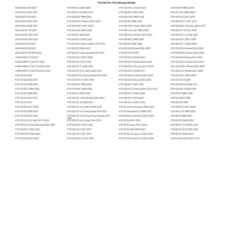Bolt DPW.KTM Drain Plug Washers 2/4 Stroke Models For Ktm