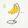AIEVE Banana Holder Stand, Stainless Steel Banana Hanger Stand with