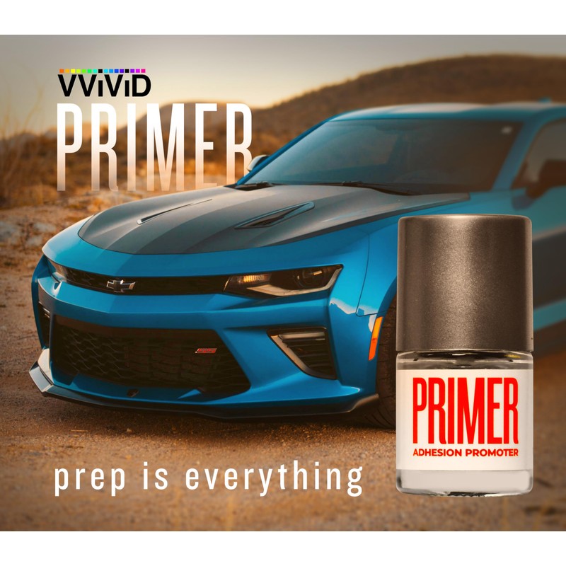 VViViD Primer Adhesive Promoter (10 ML), for Painting, Metal, Plastic,