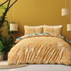 Sleepdown Tropical Palm Tree Floral Multi Brights Ochre Reversible Soft