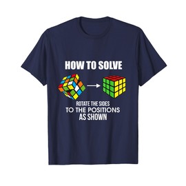 How to Solve Puzzle Cube - Funny Cubing T-Shirt