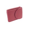 Extra small wallet LEAS, Genuine Leather, red - ''LEAS Mini-Edition''