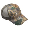 Foetest Gorra de béisbol ajustable de camuflaje de malla de