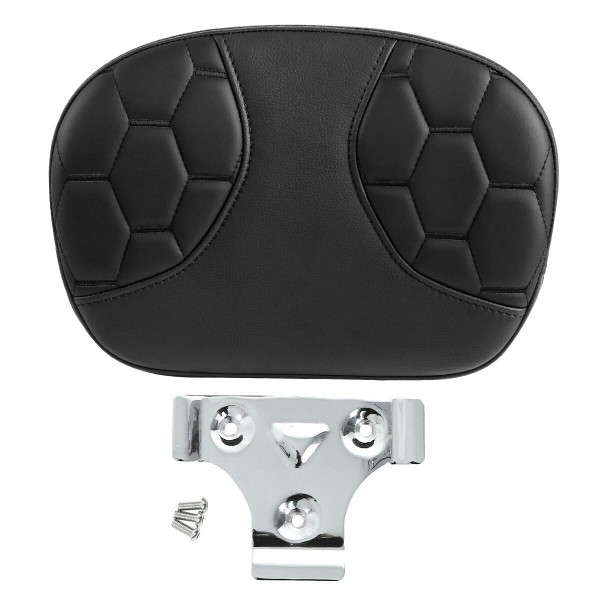 C.C. RIDER Rear Sissy Bar Backrest Pad Fit For Harley