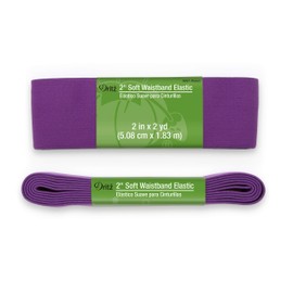 Dritz Notions DRI9591 Elastic Soft Waistband 2" Violet