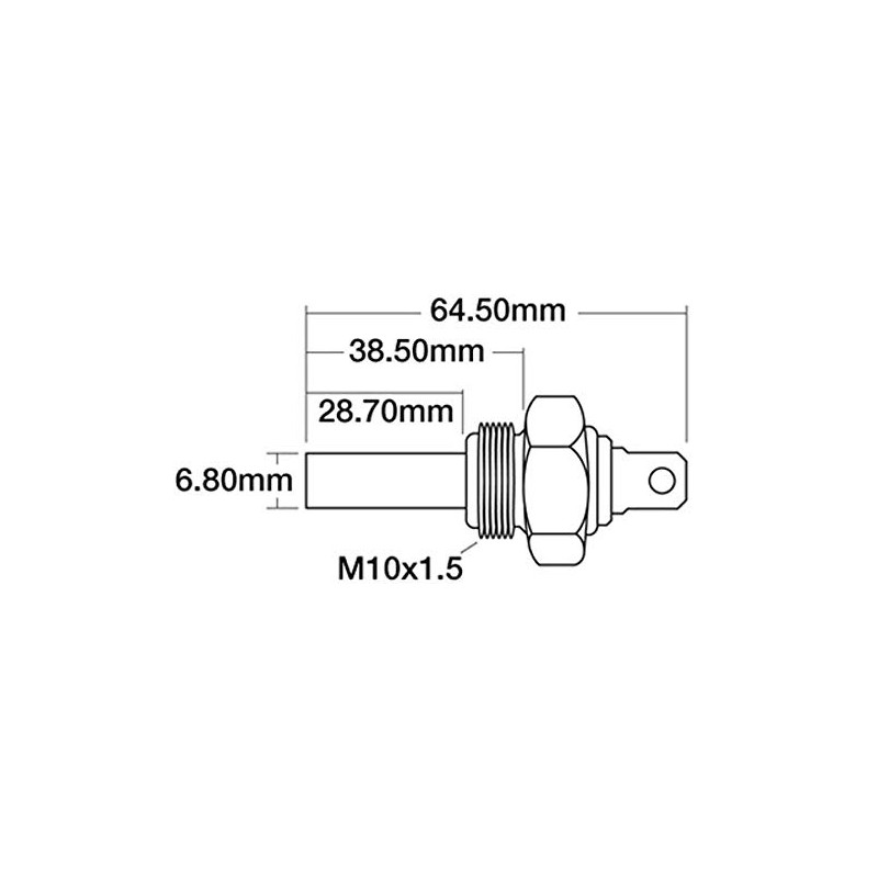 Engine Temperature Sensor for Deutz Ref No. 01173469, 02130498