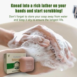 Gentle Herbal Soap Bar – Nourish Your Skin with Natural Ingredients (saussurea)