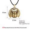 GANGYUN Egyptian Scarab Beetle Pendant Necklace for Wome Men Vintage