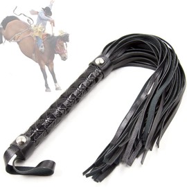 Horse Whip PU Leather Riding Crop Outdoor Training Racing Practice Equestrianism Horse Crop