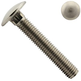 SC603 M8 x 100 M8 x 100 DIN 603 Fully Threaded with Square Neck Stainless Steel A2 V2A SC-Normteile