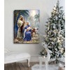 Glow Decor Holy Night 18"X24" Backlit Print with Remote Control,