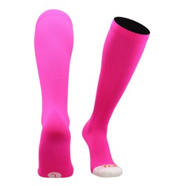 MadSportsStuff Pro Line Over the Calf Baseball Socks (Neon Pink, Small)