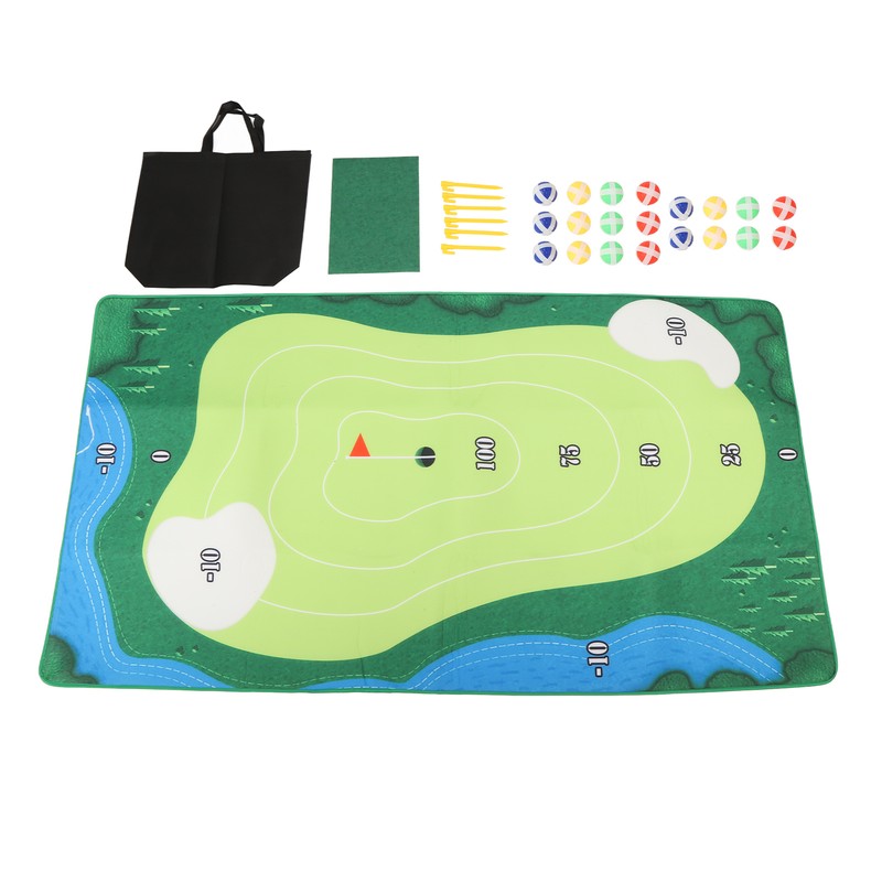 Chipping Game Mat Set Outdoor Super Strong Adhesion Backyard Game