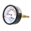 PIC Gauges TRI-RC-254R2.95-D 2-1/2" Dial Size, 1/4" Male NPT Connection