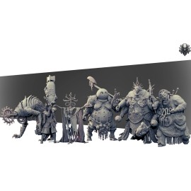 Trench Crusade Proxy - Hollowed Legion - Realsteone - D&D -Elden Ring - Full List