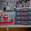TOX L-BOXX Mini, effective, compact, clear sorting box for screws