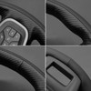 MEWANT Ford Bronco DIY Stitching Car Steering Wheel Wrap Cover