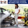 4000 PSI High Pressure Jet Washer Gun with 6 Nozzle