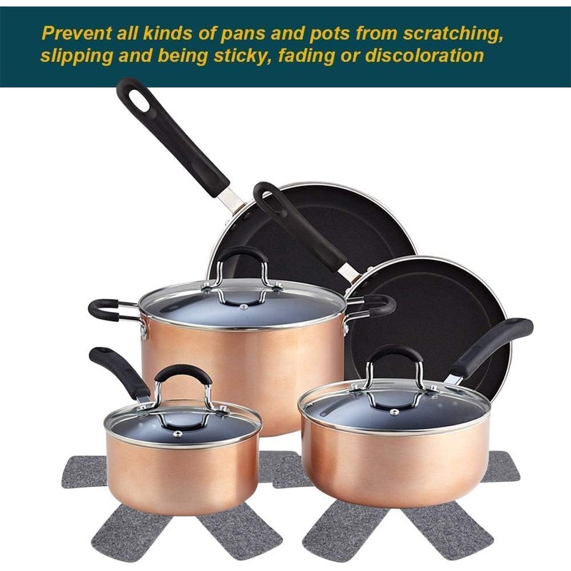 Pack of 12 Pan Protectors, Pan Protectors, Stacking Protection, Pot