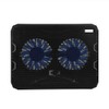 Ultra Thin USB Laptop Cooler Base 2 Mute Fan Notbook