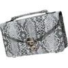Belkut 1181315-F-d04 Python Black Long Wallet, Men's Wallet, Bag, Integrated