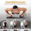 Push Up Board,Home Gym,Portable Exercise Equipment,Pilates Bar and 20 Fitness