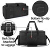 Trunab DJ Cable File Bag with Detachable Padded Bottom and