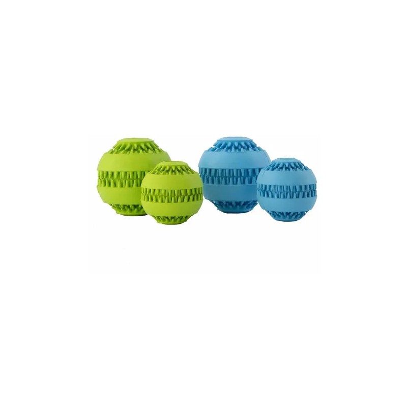 Comedero Pelota Para Perro Mr Wuff Juguete Rellenable Caucho Natural