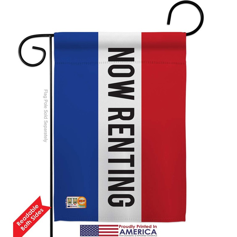 Merchant Now Renting Garden Flag Set Mailbox Hanger Novelty Open