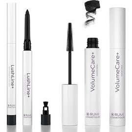 VolumeCare+ Mascara (Natural Black) + LushLine+ Waterproof Eyeliner (Natural Black)
