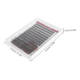 FOMIYES False Eyelashes Women's Decor Individual Lash Clusters Realistic Cosmetics Lashes Diy Portable