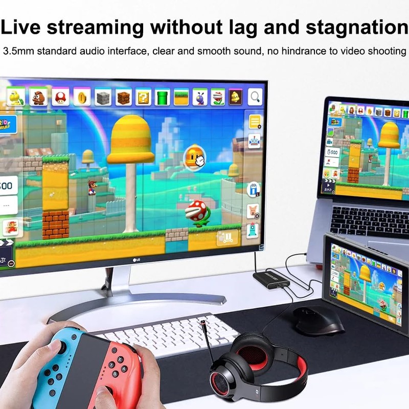 Wiistar Capture Card 1080p60fps HDMI to USB 3.0 Audio Video