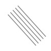 5 Pcs 304 Stainless Steel Round Rod, 3mm x 300mm