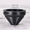 sourcing map Rubber Grommet Wire Protection Thick Plates Conical Holder