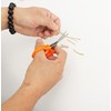 30 pieces Folding Travel Scissors Stainless Steel Portable foldable scissors