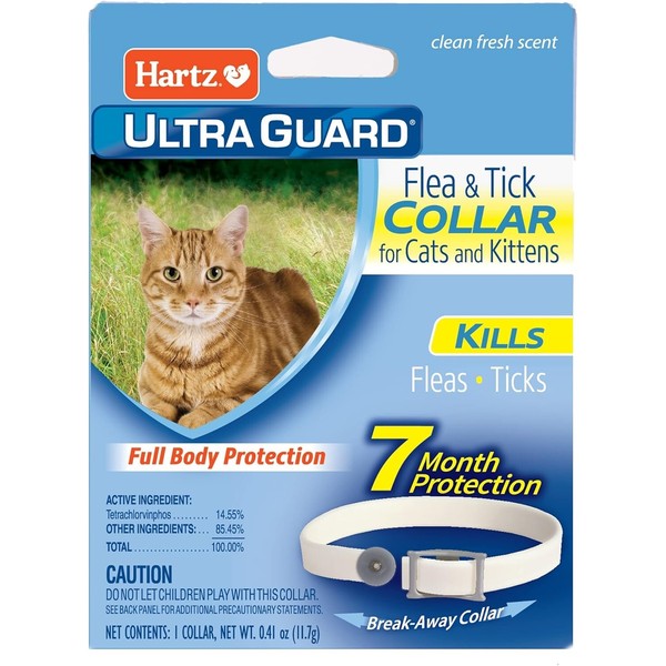 Hartz UltraGuard Purple Flea & Tick Collar for Cats and