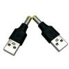 Dafensoy 2-Pack USB 2.0 A Male to DC 5.5 x
