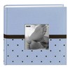 Pioneer Embroidered 200 Pocket Frame Fabric Cover Photo Album, Baby