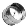 HVAC OV 5 Inch Backdraft Damper, One-Way Airflow Ducting Insert