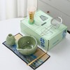 XhiGeUFG Matcha Set, 7 Pieces, Matcha Bowl with Spout, Whisk,