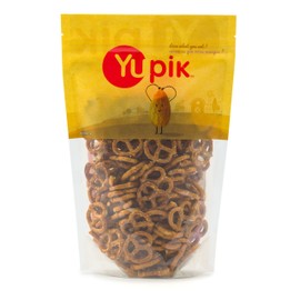 Yupik Pretzel (Mini-Qs), Salted Crunchy Snack, 0.45Kg