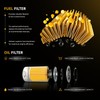 JAVOUKA 4 Pcs Filter Kit Compatible with Paccar MX-13 MX13