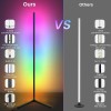 Hitish Corner Floor Lamp RGB LED Corner Lamp with App