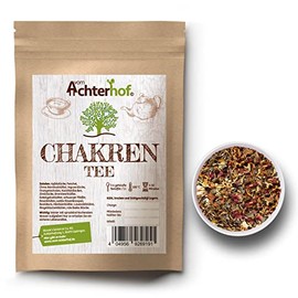 Achterhof Chakra Tea 250 g Fruity Aromatic Flavour Aromatic Herbal and Spice Mixture Herbal Tea Blend